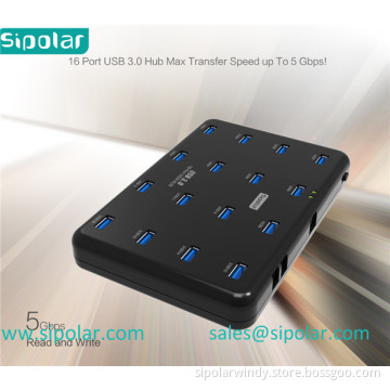 High quality 16 port usb 3.0 hub